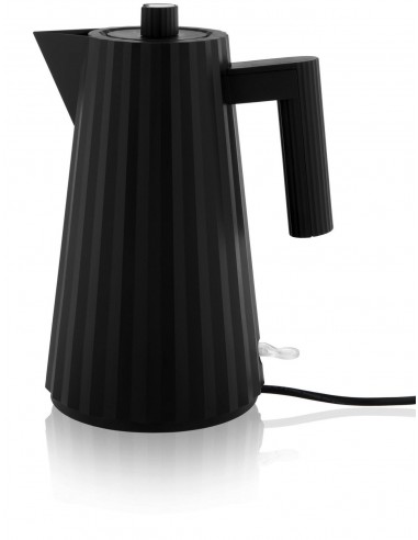 Alessi Plissé Electric Water Kettle Black - Mimocook