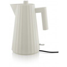 Alessi Plissé Electric Water Kettle white - Mimocook