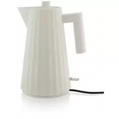 Alessi Plissé Electric Water Kettle white - Mimocook