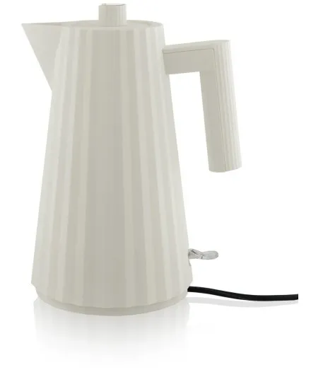 Chaleira eléctrica 1,7L branca Plissé da Alessi - Mimocook