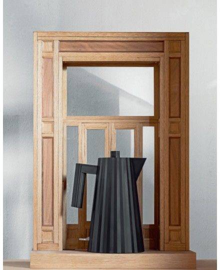 Alessi Plissé Elektrischer Wasserkocher Schwarz | Alessi | Mimocook