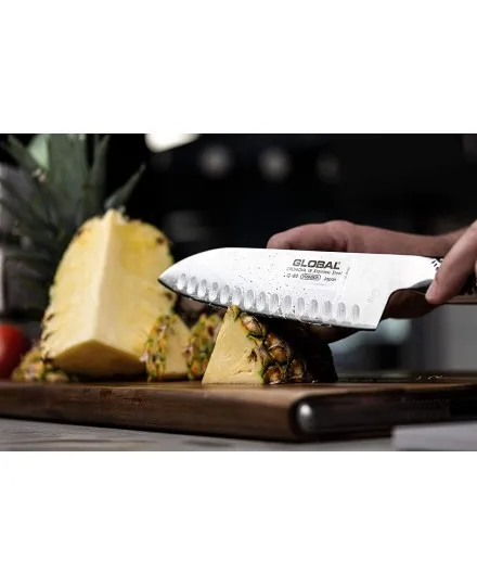 Faca Santoku Alveolado G-80 Global - Mimocook