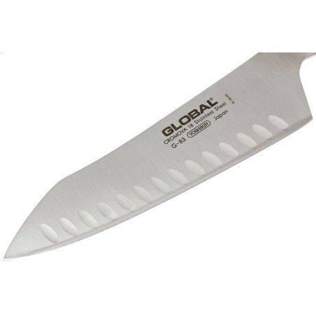 Global G-83 Fluted Oriental Santoku Knife 18 cm | Global | Mimocook