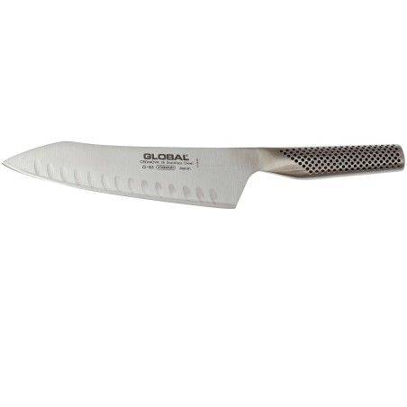 Global G-83 Santoku Oriental alvéolé 18 cm | Global | Mimocook