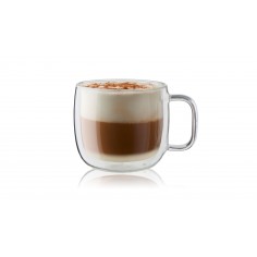 2er-Set Cappuccino-Gläser mit Henkel 450 ml ZWILLING Sorrento - Mimocook
