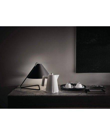 Bouilloire électrique blanche 1L Plissé Alessi | Alessi | Mimocook