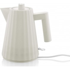 Alessi Plissé 1L Electric Water Kettle white - Mimocook