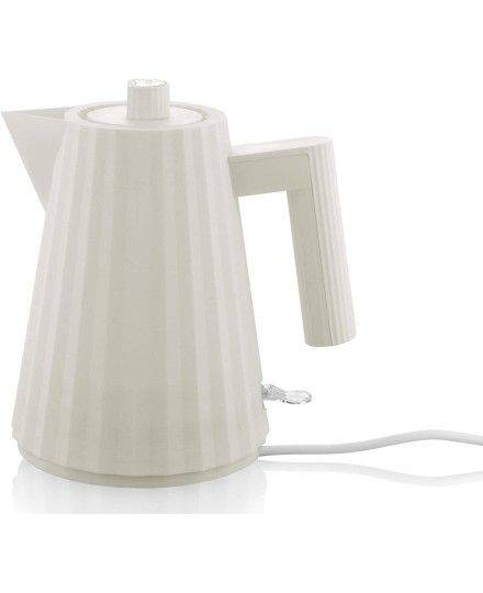 Alessi Plissé White Electric Kettle 1 L | Alessi | Mimocook