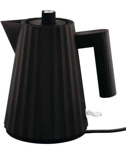 Alessi Plissé Black Electric Kettle 1 L | Alessi | Mimocook