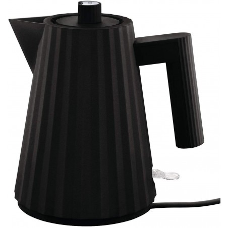 Alessi Plissé 1L Electric Water Kettle black - Mimocook