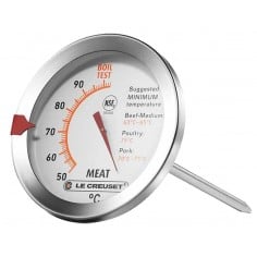 KitchenAid Programmable Wired Probe Thermometer, Black