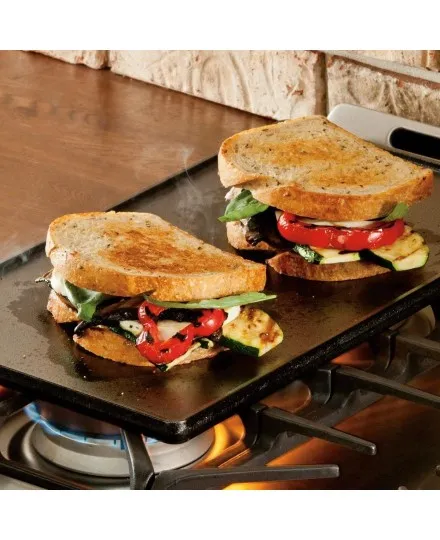 Lodge Eisen Reversible Grill 42x24cm - Mimocook