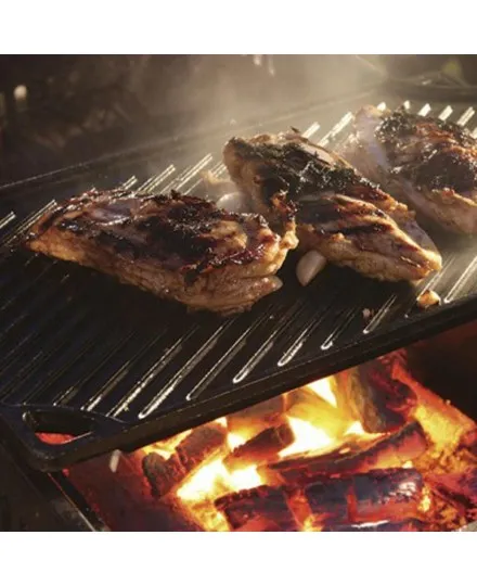 Lodge Iron Reversible Grill 42x24cm - Mimocook
