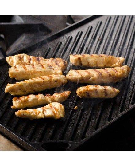 Grille en fer réversible 42x24cm de Logde | Lodge | Mimocook