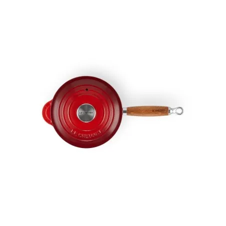 Le Creuset Kochtopf mit Holzgriff