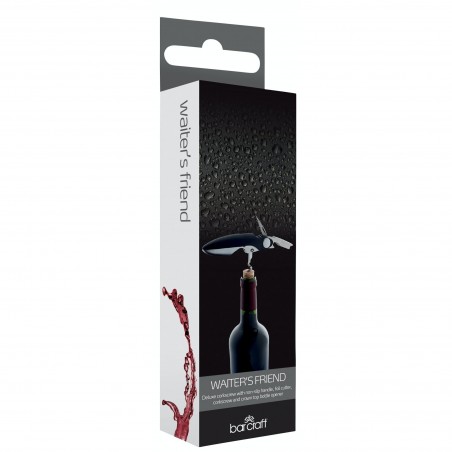 Kitchen Craft Bar Craft Connoisseur Deluxe Waiters Friend Corkscrew - Mimocook