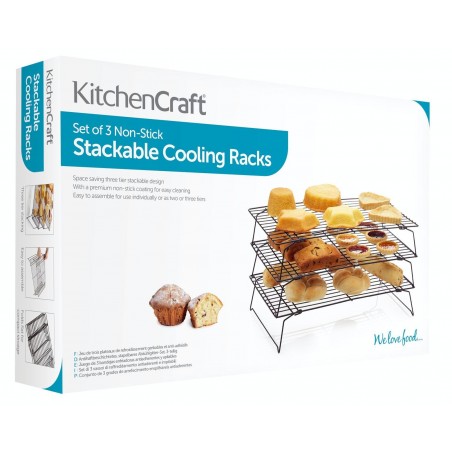 Kitchen Craft Non-Stick Three Tier Cooling Rack - Mimocook
