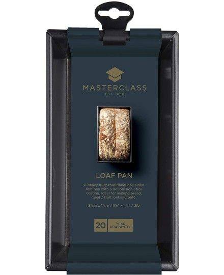 MasterClass Kastenform Master Class 0,9kg 21x11cm Kohlenstoffstahl | Kitchen Craft | Mimocook