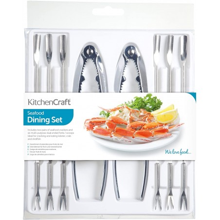 Set 8 piezas para mariscos Kitchen Craft - Mimocook