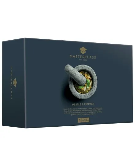 Master Class mortero de granito y pestillo Kitchen Craft - Mimocook