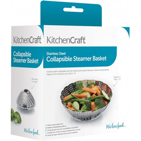 Cesta para vapor de Kitchen Craft - Mimocook