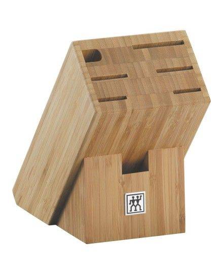 ZWILLING 6 Pieces Bamboo Knife Block TWIN Pollux | Zwilling | Mimocook