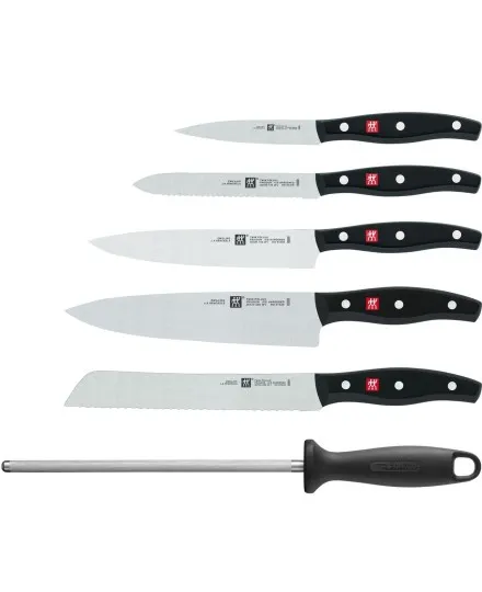 Bloco Bambu de Facas Twin Pollux Zwilling 6 peças - Mimocook