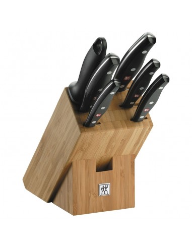 ZWILLING 6-teiliger Bambus-Messerblock TWIN Pollux - Mimocook