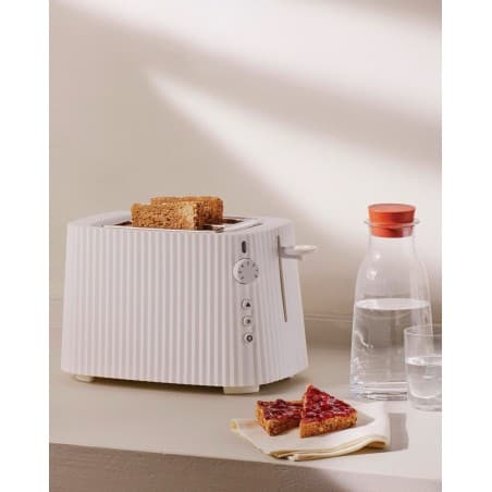 Alessi Plissé Toaster weiß - Mimocook