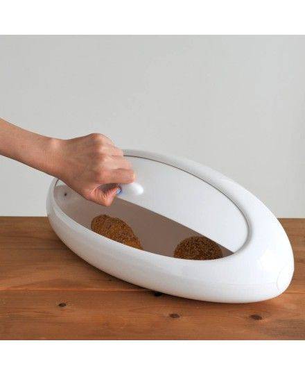 Alessi Gnam Bread Bin | Alessi | Mimocook