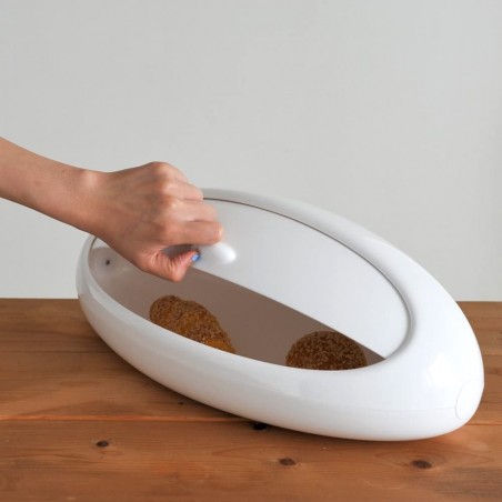 Alessi Gnam Bread Bin - Mimocook