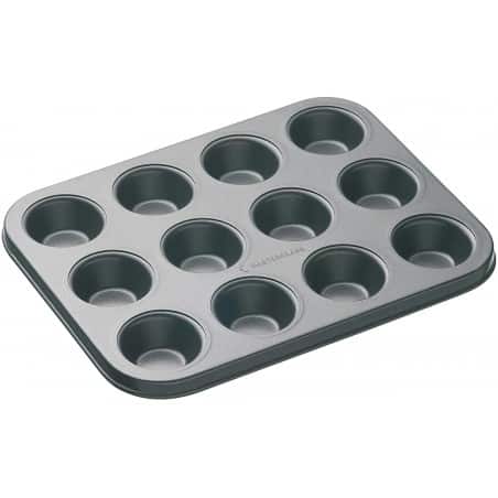 Kitchen Craft Master Class Non-Stick 12 Hole Baking Pan - Mimocook