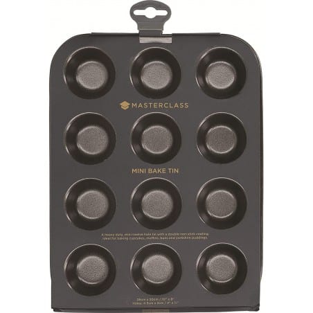 Kitchen Craft Master Class Non-Stick 12 Hole Baking Pan - Mimocook
