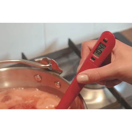 Cuchara de silicona con Kitchen Craft termómetro - Mimocook
