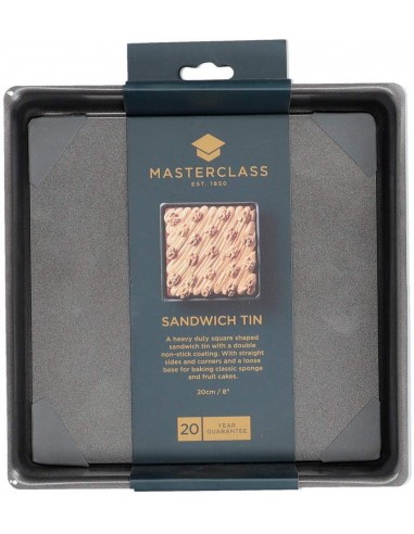 Clase Magistral base extraíble cuadrado antiadherente forma Kitchen Craft - Mimocook