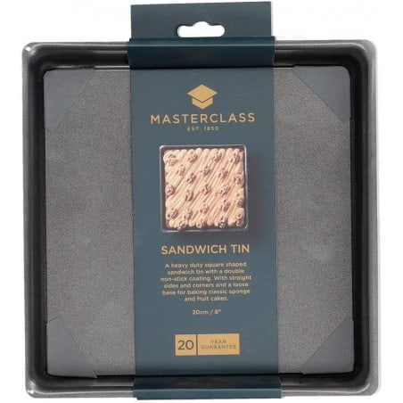 Clase Magistral base extraíble cuadrado antiadherente forma Kitchen Craft - Mimocook