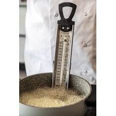 KitchenAid KQ910 Backlit Instant Read Digital Food Kitchen Grill Thermometer, Black