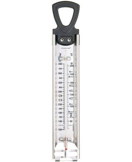 Kitchen Craft Home Made Deluxe Stainless Steel Cooking Thermometer | Kitchen Craft | Mimocook