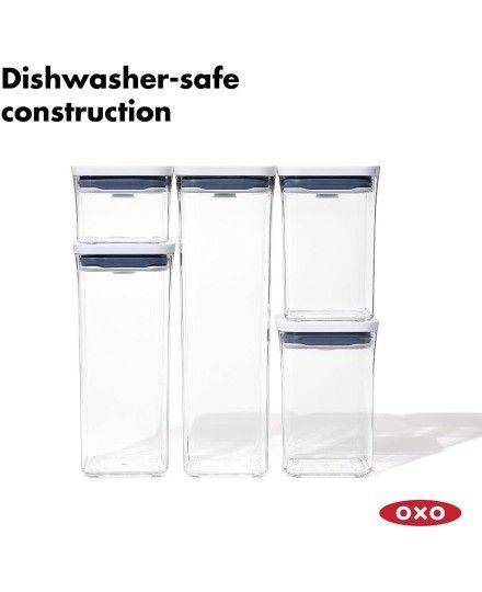 Configurar 5 contenedores herméticos Pop 2.0 desde OXO | OXO | Mimocook