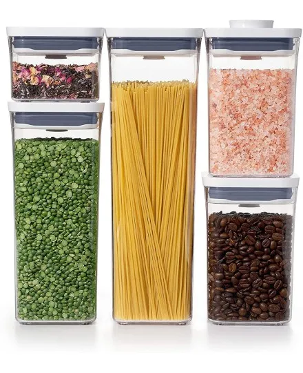 Set 5 hermetische Gefäße Pop 2.0 von Oxo - Mimocook