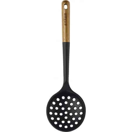 Escumadeira madeira e silicone 31cm da Staub - Mimocook