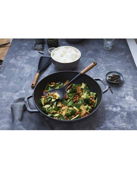Staub Spatule wok en bois et silicone 31cm | Staub | Mimocook