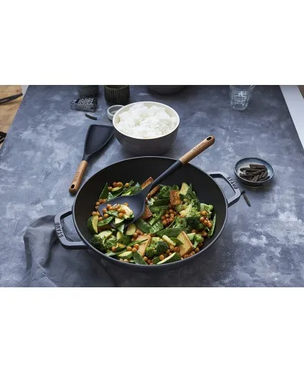 Wok aus Madeira und Silikon 31cm von Staub - Mimocook