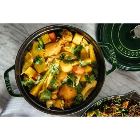 Staub Runde Cocotte Topf 24 cm - Mimocook