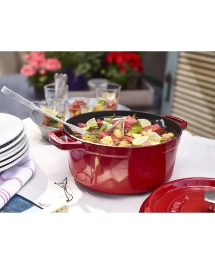 Staub Runde Cocotte Topf 24 cm - Mimocook