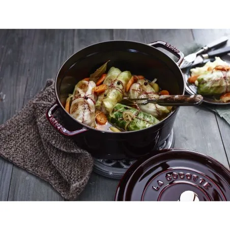 Staub Round Cocotte Pot 24 cm - Mimocook