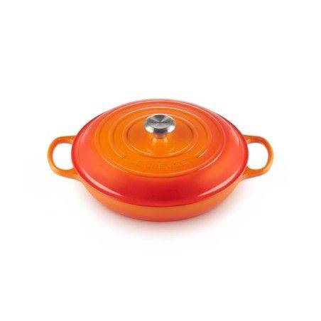 Le Creuset Cast Iron Shallow Casserole 30cm | Le Creuset | Mimocook
