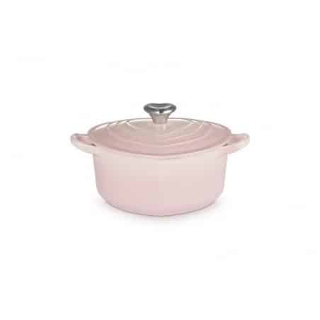 Tacho cocotte coração rosa Le Creuset - Mimocook