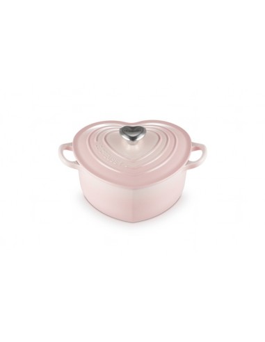 Le Creuset Classic Cast Iron Pink Heart Casseroles