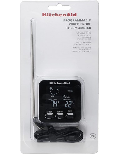 Digital In-Oven Cooking Thermometer and Timer Digital In-Oven Cooking Thermometer and Timer